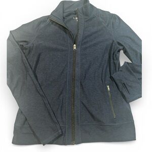 Lularoe Small Navy Blue Athletic Lightweight Zip-Up Jacket